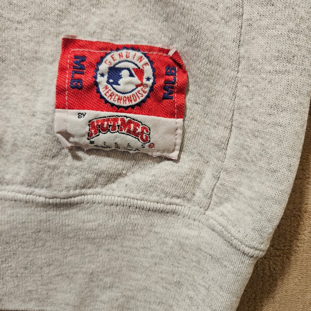 Vintage Chicago White Sox Nutmeg Sweatshirt Mens 2XL Gray MLB 1901 Made in USA - Picture 9 of 14